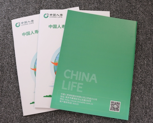 中国人寿江苏分公司宣传册印刷