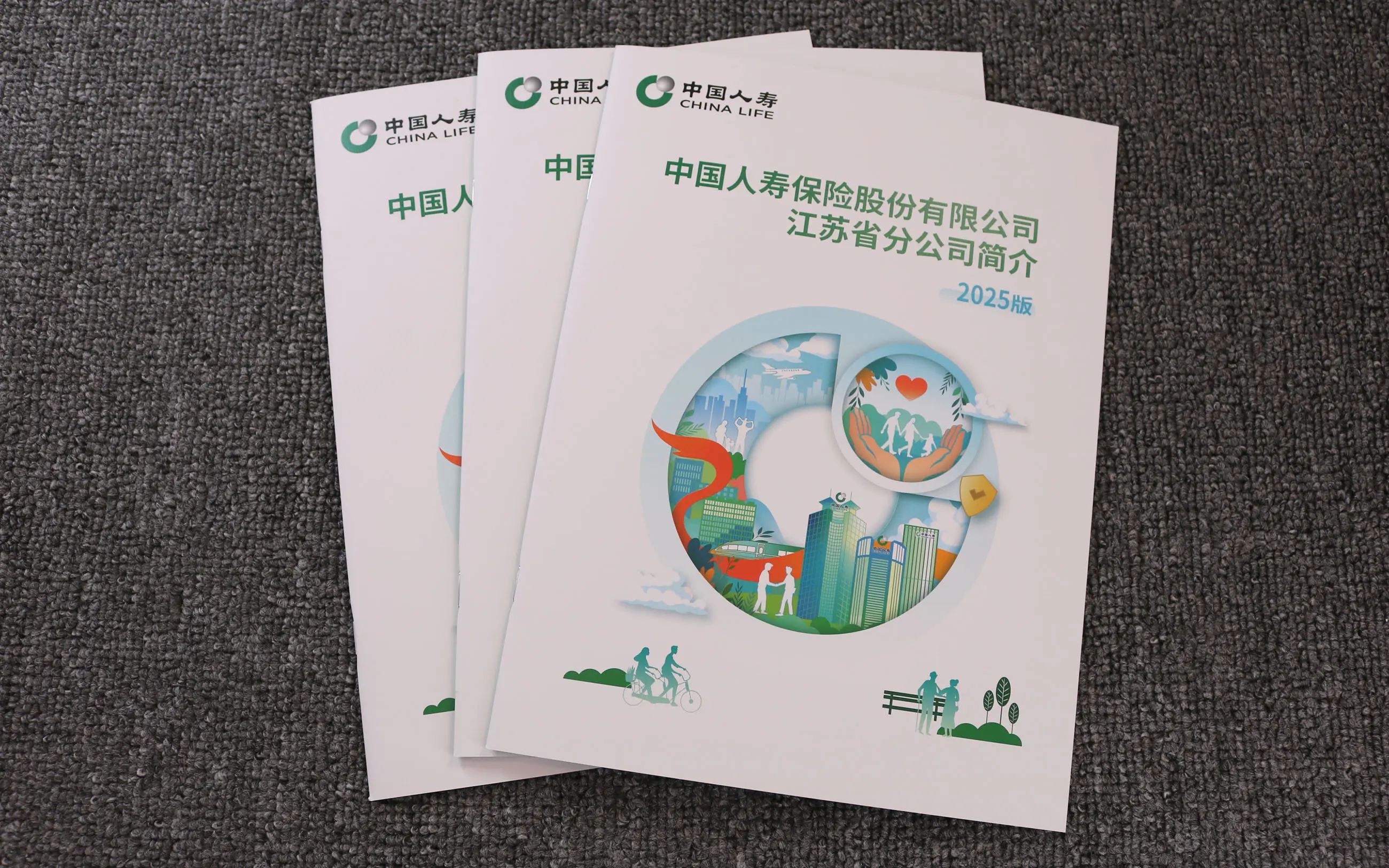 中国人寿江苏分公司宣传册印刷